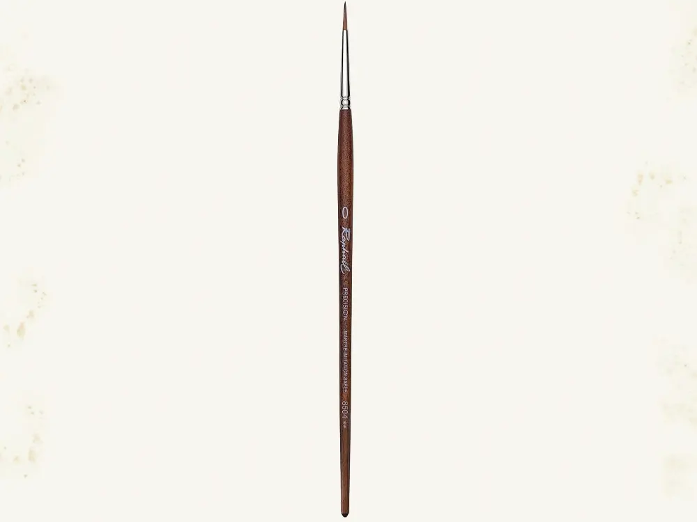 Raphael Precision Imitation Sable Brush, Round, 0